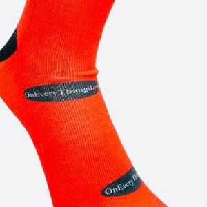 Oneverythangilove Socks Red/Black Large men's